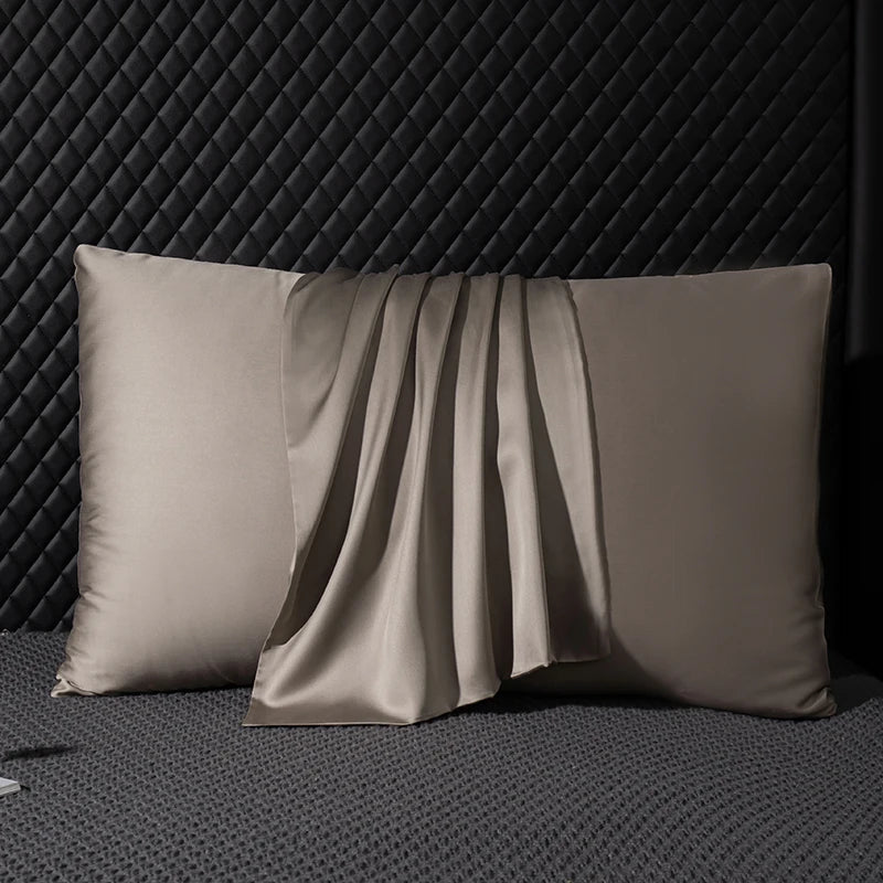 Real Mulberry Silk PillowCase 100% Silk Pillow Case Protect Skin Pillowcase  Bedding Pillow Cases Cover Free Shipping