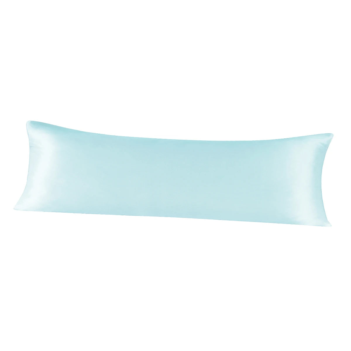 100% Pure Mullberry Silk Long Pillowcase with Hidden Zipper Soft Silk Zipper Pillow Case Cover for Bedding High Quality 3 Sizes