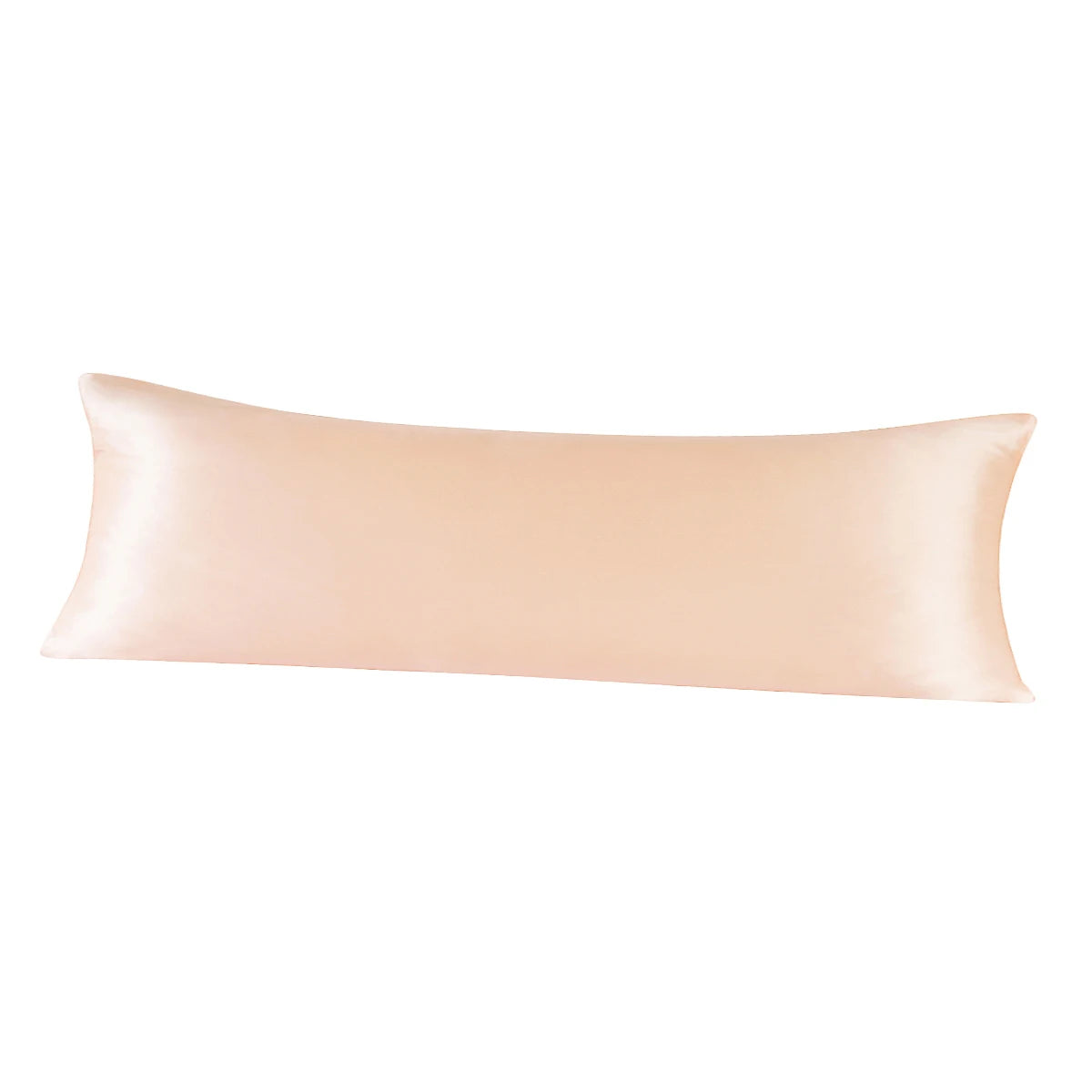 100% Pure Mullberry Silk Long Pillowcase with Hidden Zipper Soft Silk Zipper Pillow Case Cover for Bedding High Quality 3 Sizes