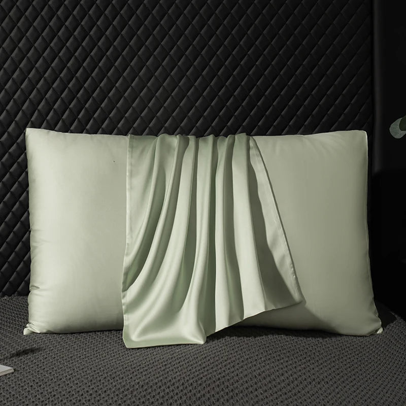 Real Mulberry Silk PillowCase 100% Silk Pillow Case Protect Skin Pillowcase  Bedding Pillow Cases Cover Free Shipping