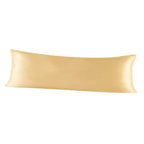 100% Pure Mullberry Silk Long Pillowcase with Hidden Zipper Soft Silk Zipper Pillow Case Cover for Bedding High Quality 3 Sizes