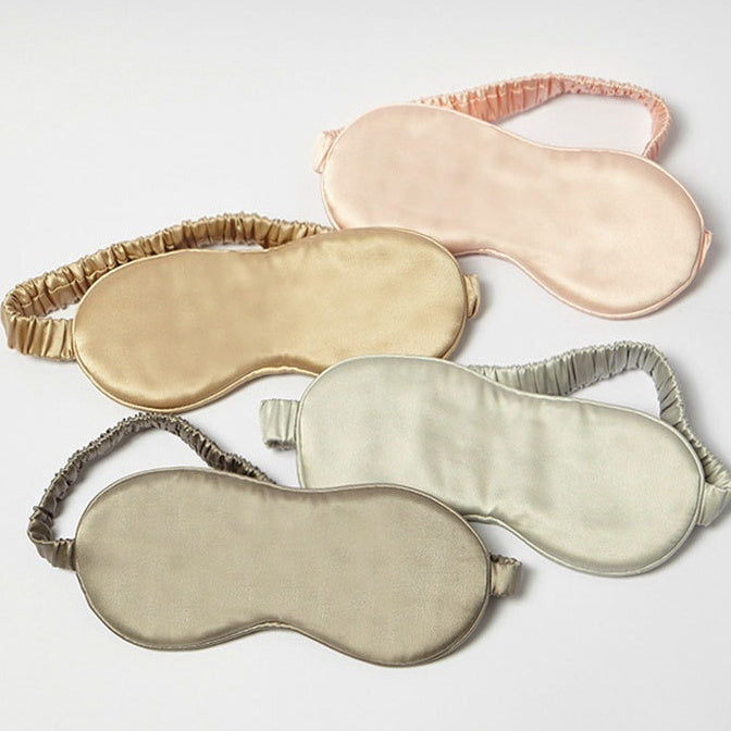 22 M Thick Glossy Silk Eye Mask Eye Protection Shading