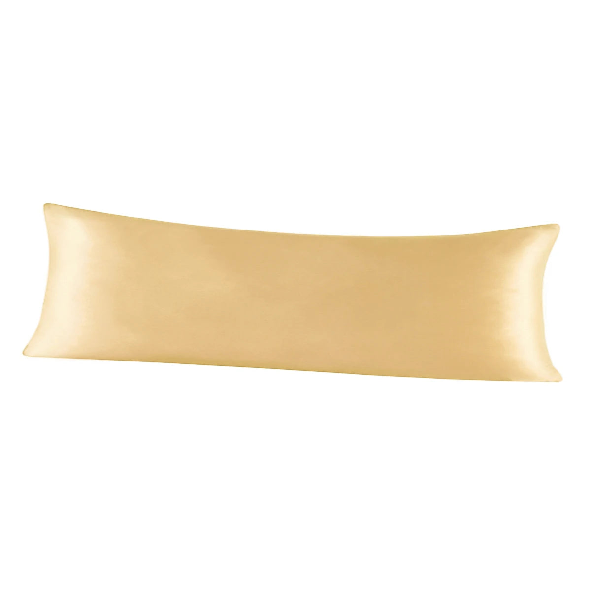 100% Pure Mullberry Silk Long Pillowcase with Hidden Zipper Soft Silk Zipper Pillow Case Cover for Bedding High Quality 3 Sizes