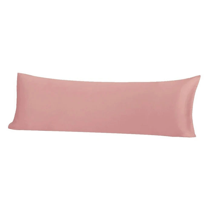 100% Pure Mullberry Silk Long Pillowcase with Hidden Zipper Soft Silk Zipper Pillow Case Cover for Bedding High Quality 3 Sizes