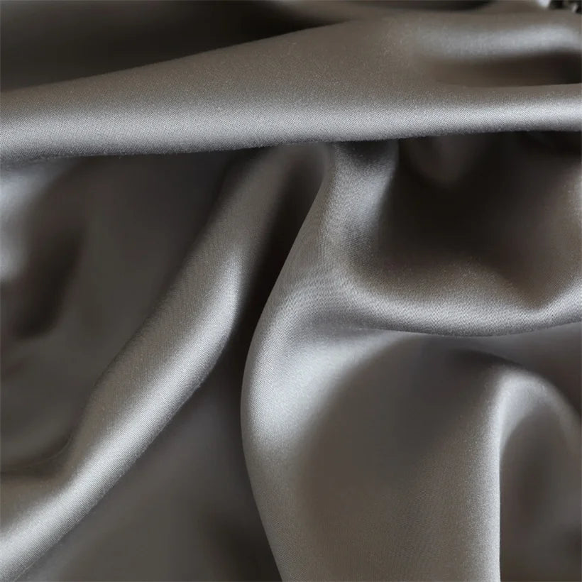 Luxury 100% Mulberry Silk Flat Sheet Only Natural Silk Bed Sheet Smooth Top Sheets Single Double King Queen Bedding Bed Linen