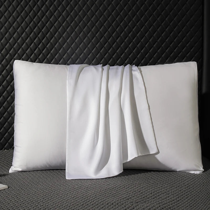 Real Mulberry Silk PillowCase 100% Silk Pillow Case Protect Skin Pillowcase  Bedding Pillow Cases Cover Free Shipping
