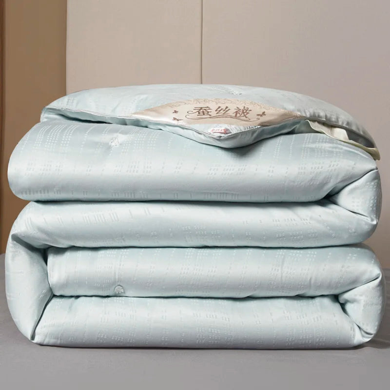 Natural Mulberry Silk Duvet Insert Luxury Queen King Size Comforter Summer Winter Quilt Single Couple Bedding Filler Bedding