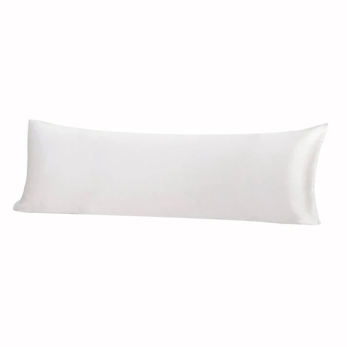 100% Pure Mullberry Silk Long Pillowcase with Hidden Zipper Soft Silk Zipper Pillow Case Cover for Bedding High Quality 3 Sizes