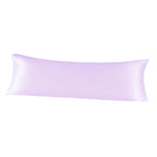 100% Pure Mullberry Silk Long Pillowcase with Hidden Zipper Soft Silk Zipper Pillow Case Cover for Bedding High Quality 3 Sizes