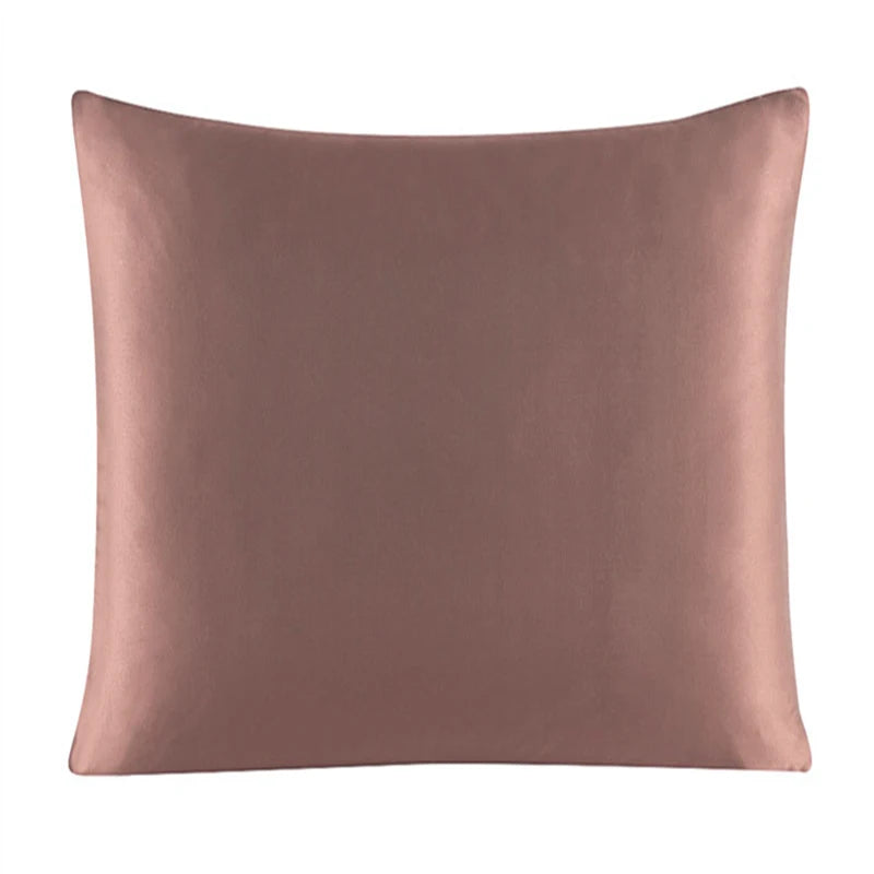 22 Momme 100% Silk Cushion Cover Decorative Pillows 45x45cm 70x70cm Pillow Case Home Decoration Funda Cojin For Living Room