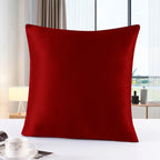 22 Momme 100% Silk Cushion Cover Decorative Pillows 45x45cm 70x70cm Pillow Case Home Decoration Funda Cojin For Living Room