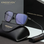KINGSEVEN Blue Light Blocking Glasses Fashion Men Women Square Glasses Casual Work Computer Protective Anti-Blue Ray Eyewear