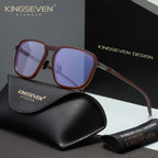 KINGSEVEN Blue Light Blocking Glasses Fashion Men Women Square Glasses Casual Work Computer Protective Anti-Blue Ray Eyewear