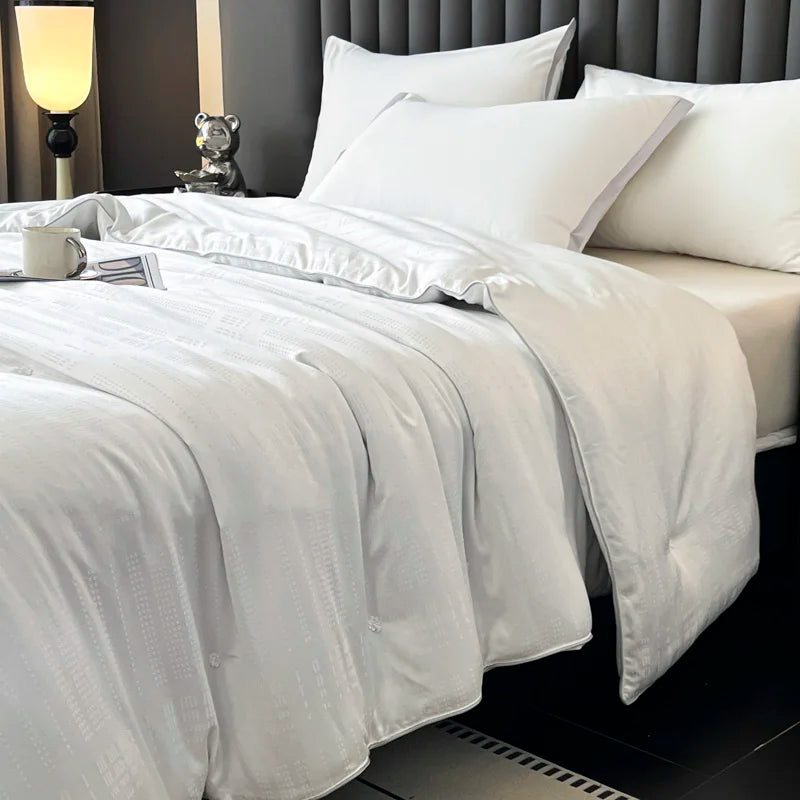 Natural Mulberry Silk Duvet Insert Luxury Queen King Size Comforter Summer Winter Quilt Single Couple Bedding Filler Bedding