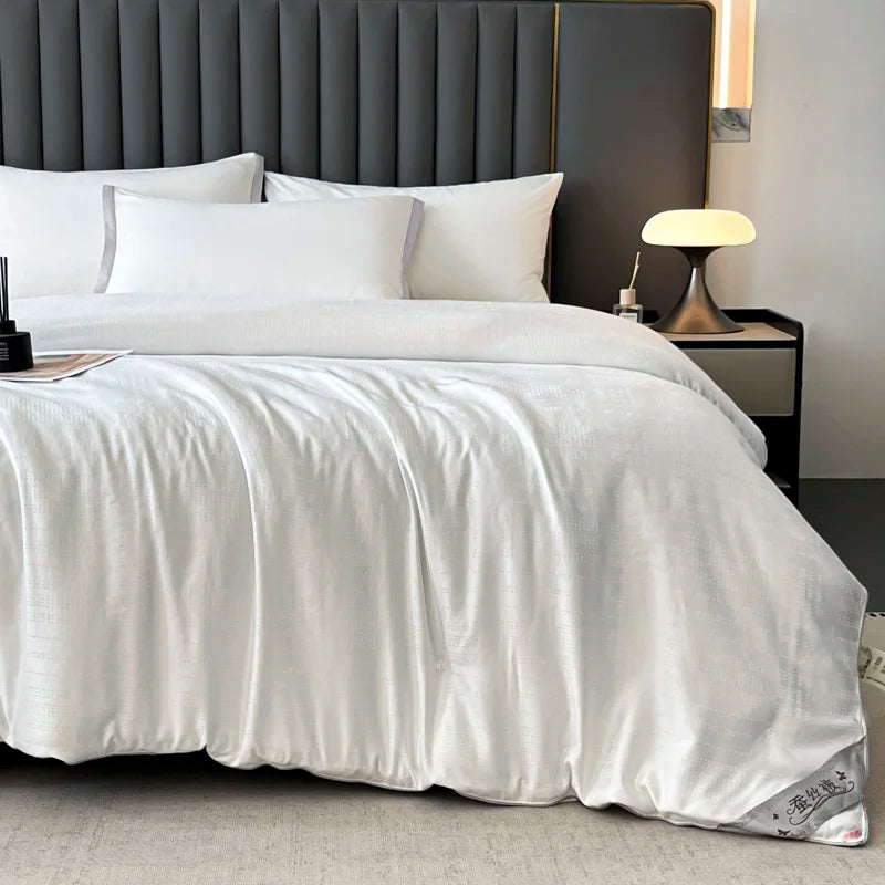 Natural Mulberry Silk Duvet Insert Luxury Queen King Size Comforter Summer Winter Quilt Single Couple Bedding Filler Bedding