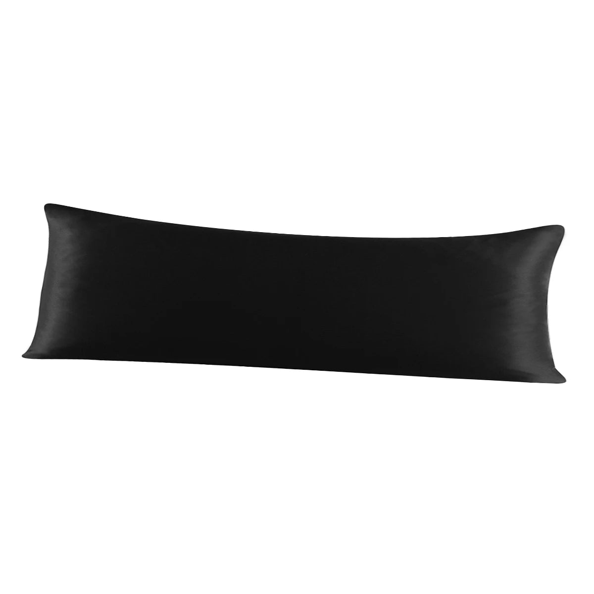 100% Pure Mullberry Silk Long Pillowcase with Hidden Zipper Soft Silk Zipper Pillow Case Cover for Bedding High Quality 3 Sizes