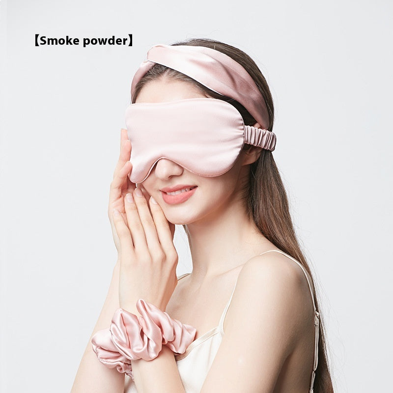 22 M Thick Glossy Silk Eye Mask Eye Protection Shading