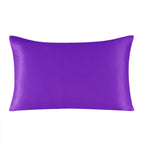 100% Nature Mulberry Silk Pillowcase Zipper Pillowcases Pillow Case For Healthy Standard Queen King Multicolor