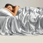 Luxury 100% Mulberry Silk Flat Sheet Only Natural Silk Bed Sheet Smooth Top Sheets Single Double King Queen Bedding Bed Linen